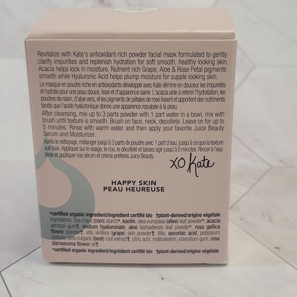 Kate Hudson Juice Beauty Revitalizing Acacia + Rose Powder Mask 1.7 oz - Picture 10 of 12